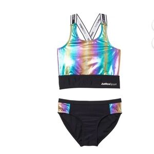 Justice Girls 2 Pc Sport Bikini